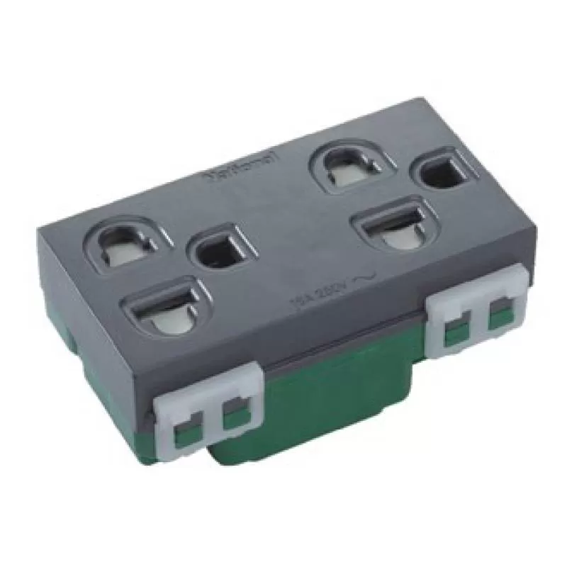 Ổ cắm đôi Wide color WEG15827H 