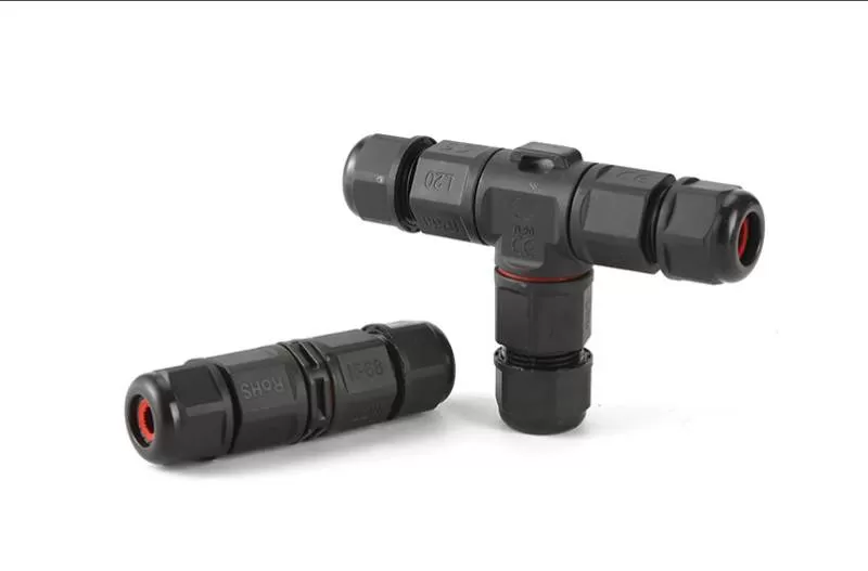 Đầu nối dây điện chữ T 3 đầu ngoài trời chống nước chống cháy ip68 TL-CN03 