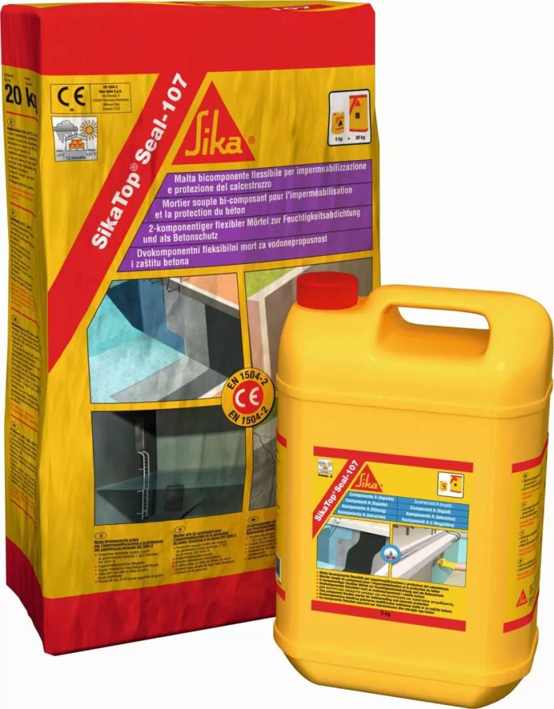 Vữa chống thấm 2 thành phần SikaTop Seal 107