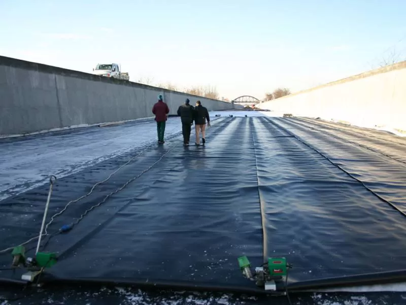 Màng chống thấm HDPE tầng hầm, sàn mái nhập Italia