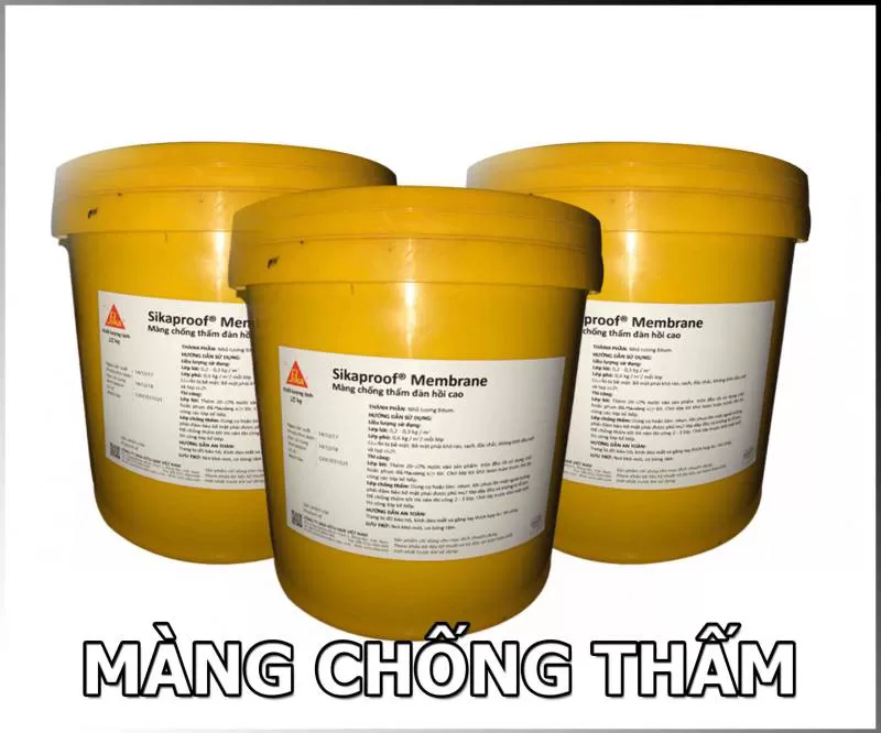 BÁN MÀNG CHỐNG THẤM SIKAPROOF MEMBRANE - SIKA VIỆT MỸ