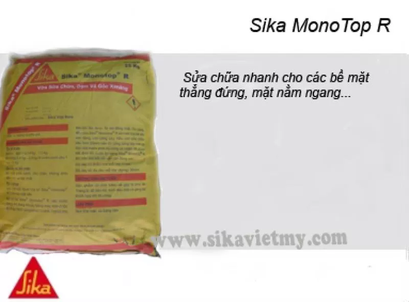 SIKA MONOTOP R SỬA CHỮA BÊ TÔNG