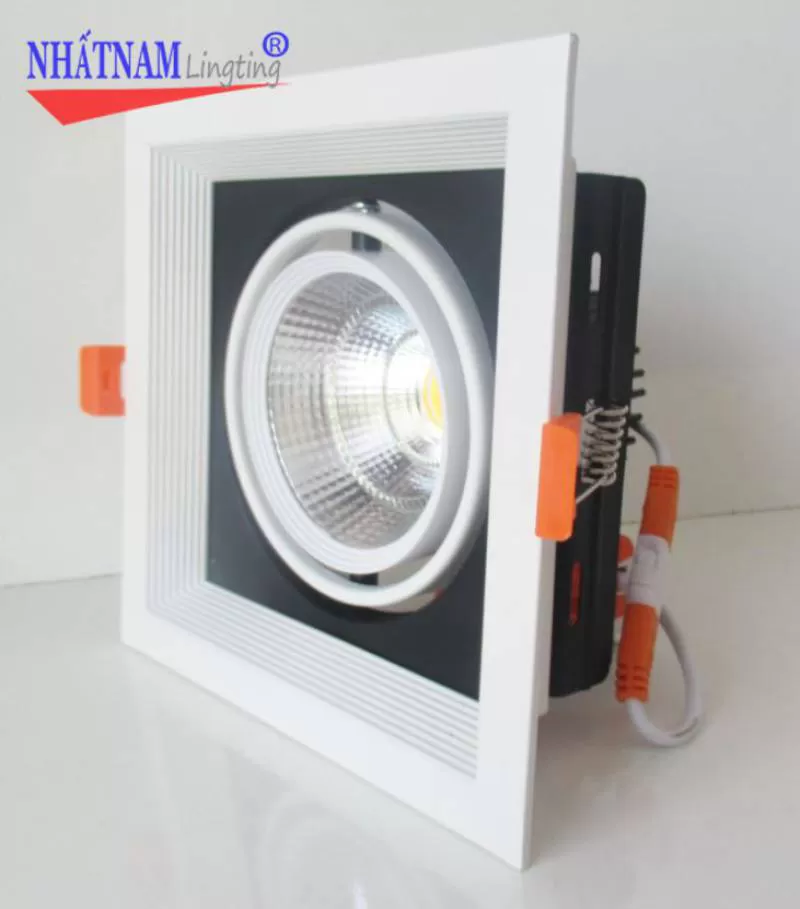 Âm trần Vuông 7w