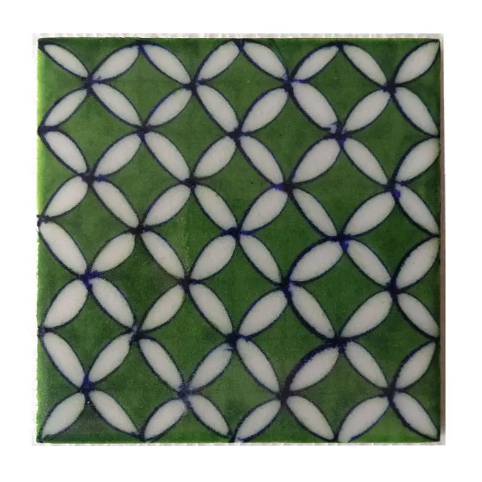 Gạch tráng men xanh thiết kế mới nhất cho phòng tắm, tường điểm nhấn nội ngoại thất gia đình, cách nhiệt, chức năng gạch chịu lửa.