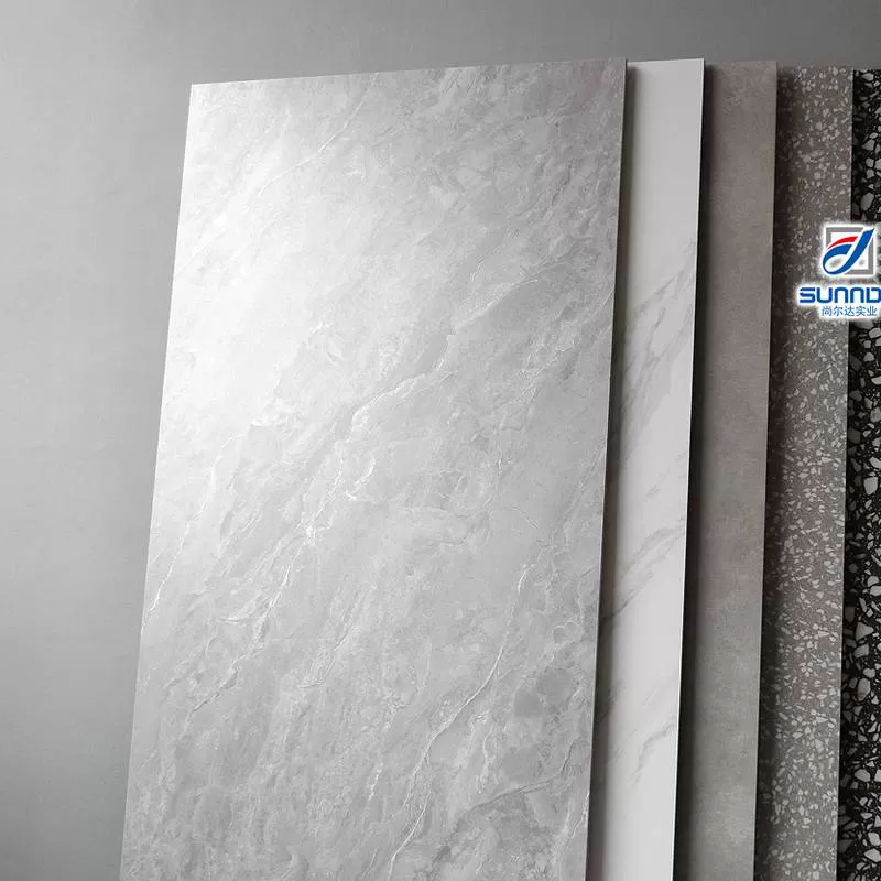 Gạch Sứ Lát Sàn Và Ốp Tường Cao Cấp Chống Trượt Phong Cách Mộc Mạc Vân Đá Cẩm Thạch Xám Mờ Kích Thước 600x1200mm Dùng Cho Phòng Tắm Trong Nhà
