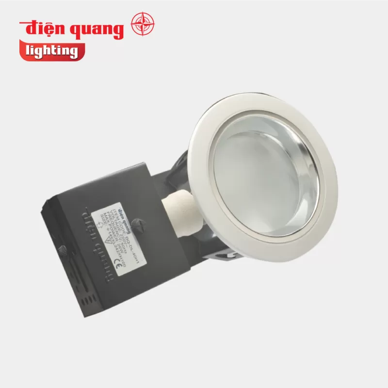 Chóa lon âm trần Điện Quang ĐQ_DL 40H1 ( ngang 4"có kiếng )