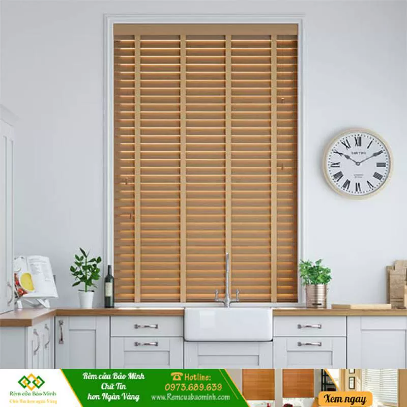 Mành gỗ che nắng Gracehome Mã MSJ306 