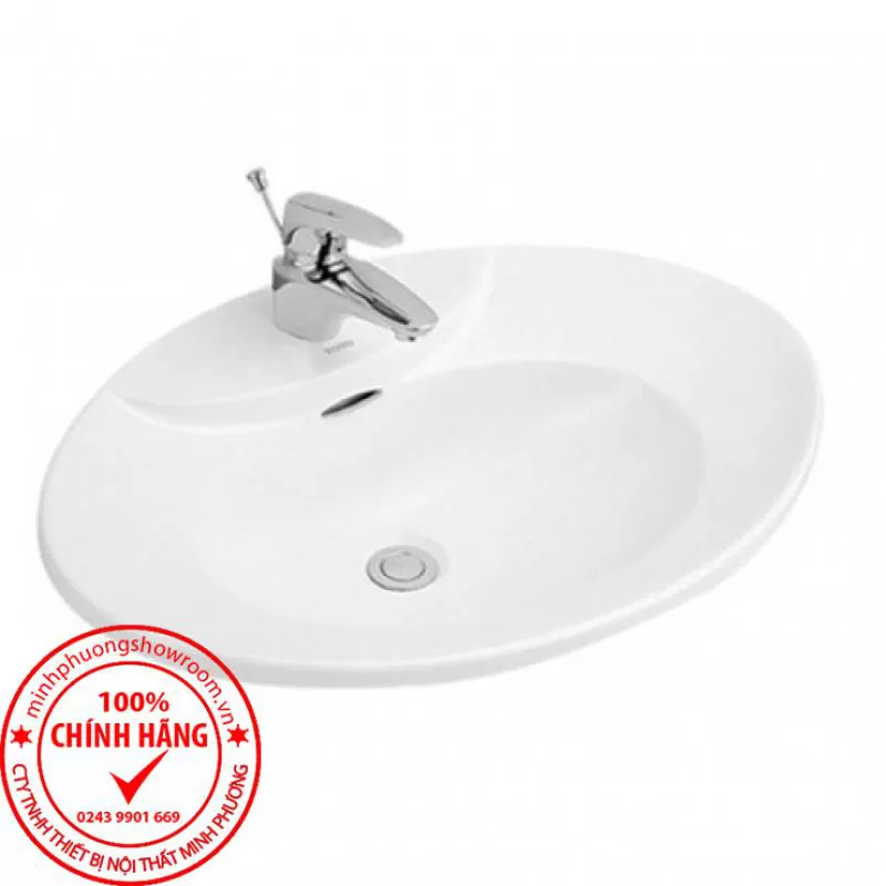 Chậu Rửa Lavabo TOTO L909C#XW Dương Vành