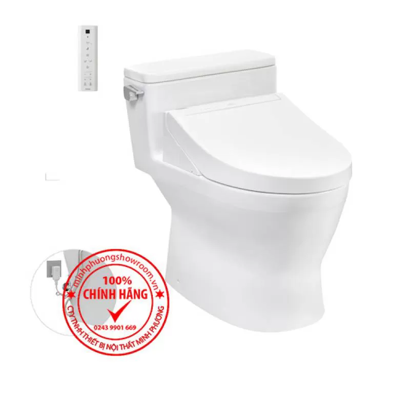 Bồn Cầu Điện Tử TOTO MS188VKW14 Nắp Washlet TCF24410AAA