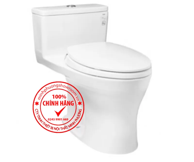 Bàn cầu TOTO một khối MS855DT2 nắp đóng êm TC393VS