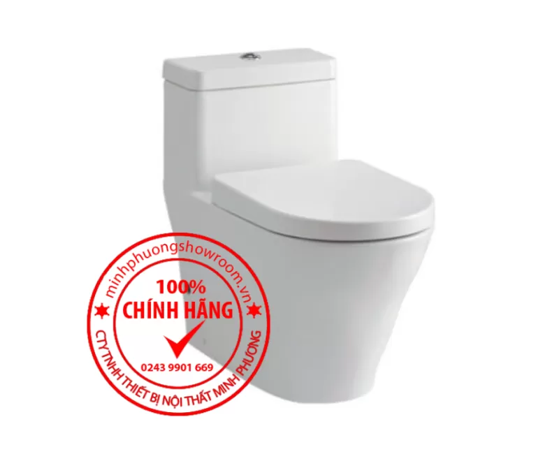 Bàn cầu 1 khối TOTO CW166RB nắp đóng êm TC384CVK