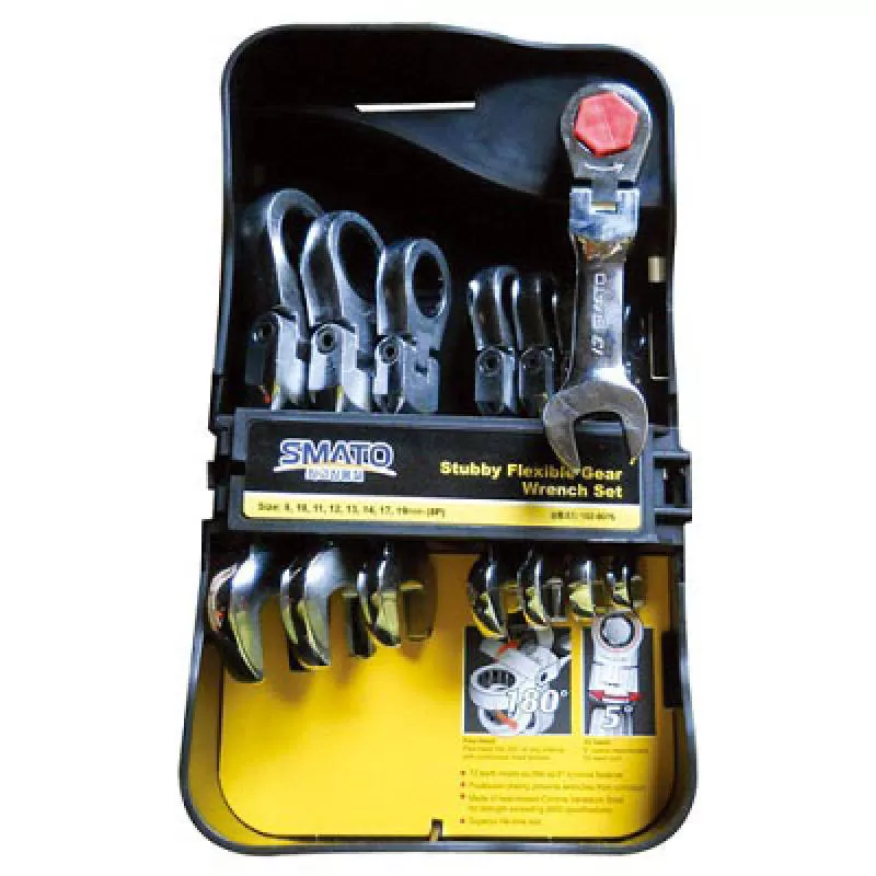 Bộ cờ lê lắt léo tự động Smato 8 chi tiết