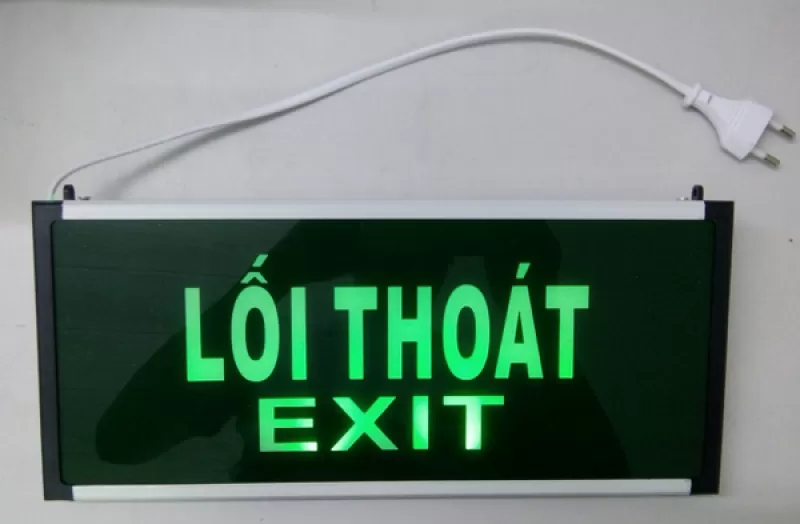 Đèn exit lối thoái