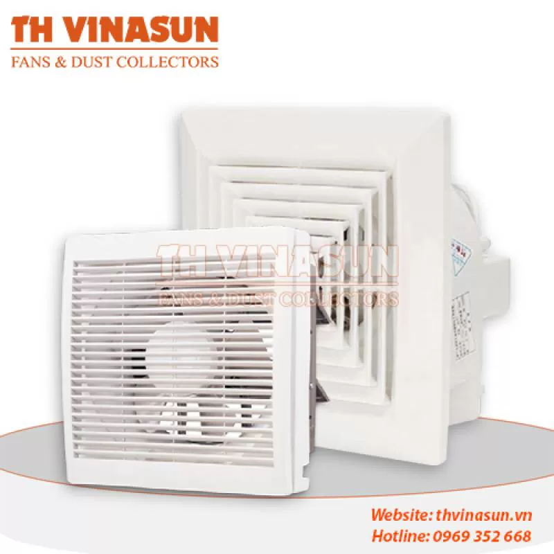 Quạt gắn trần gắn tường căn hộ, nhà vệ sinh