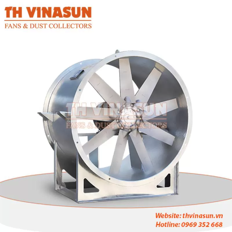 Quạt hướng trục VNS-AF5A-NoT: Tăng áp, hút khói