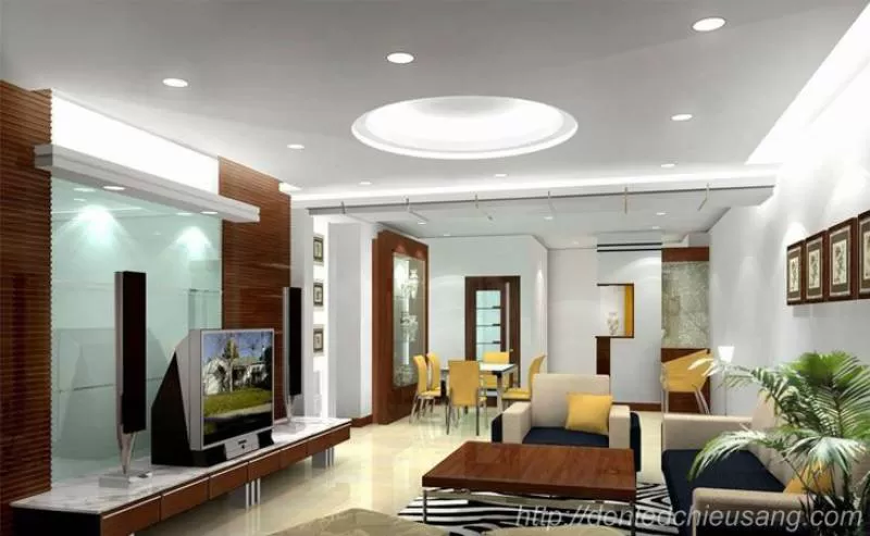 Đèn LED âm trần đổi màu 5W 