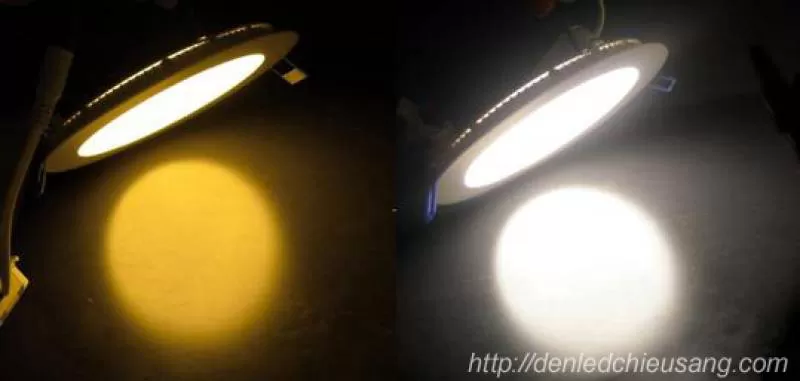 Đèn âm trần LED 9W chiếu sáng phòng khách