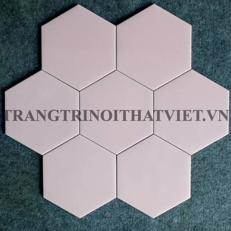 Gạch bông men lục giác, LGM - Hồng - trangtrinoithatviet.vn