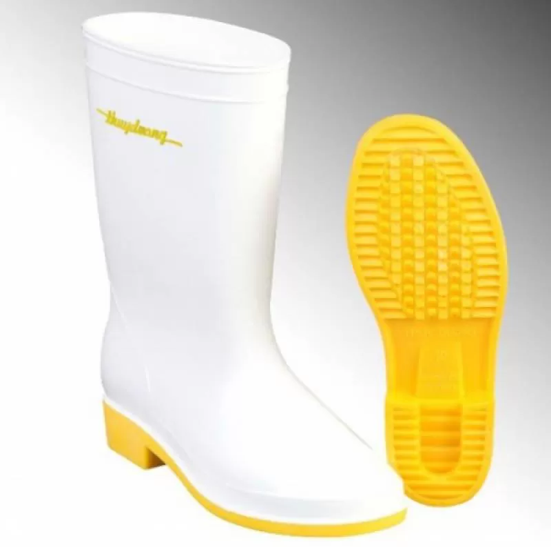 Ủng cao su trắng TD