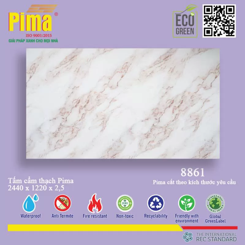 Tấm Cẩm Thạch Pima- 8861 - Công Ty Pima Nhà máy sản xuất tại việt nam