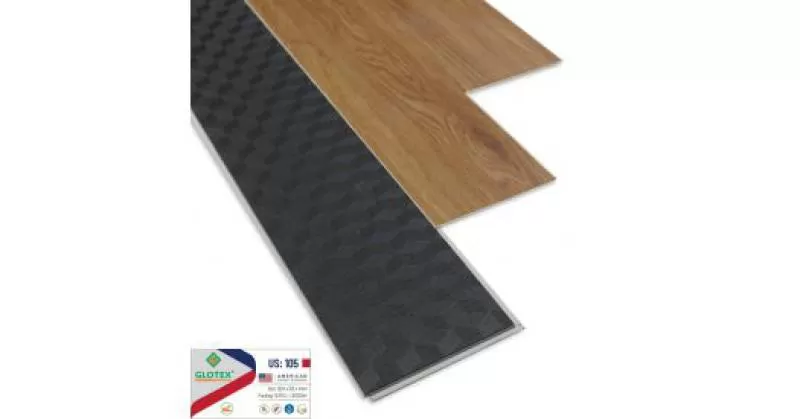 SÀN NHỰA GLOTEX ĐẾ CAO SU US-105