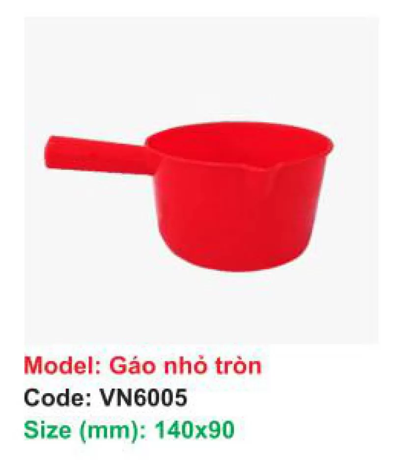 Gáo nhỏ tròn VN6005 KT 140x90