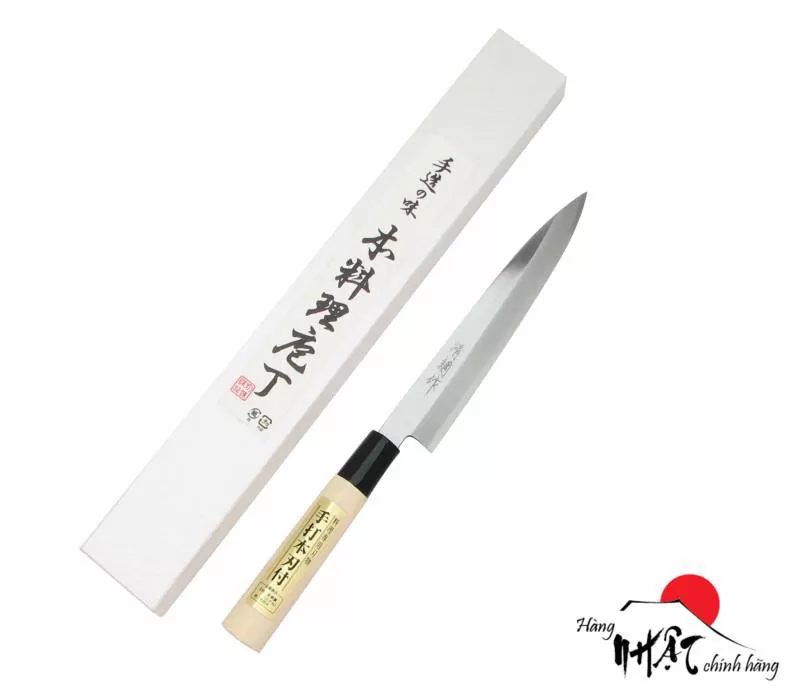 Dao sashimi Yanagiba Hayashi thép ghép 2 lớp 180mm - Nhập khẩu Nhật Bản 