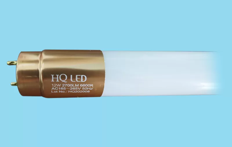 Bóng led tube T8 0.6m 12w nhôm
