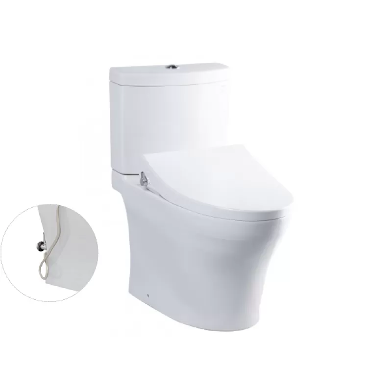 Bồn Cầu TOTO CS769DRE4#XW 2 Khối Nắp Rửa Cơ TCW1211A