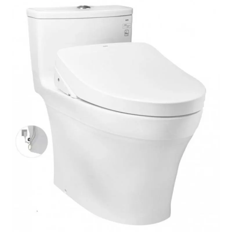 Bồn Cầu Điện Tử TOTO MS885DW11#XW Kèm Nắp Rửa Điện Tử WASHLET Dòng S7 – TCF4911Z (220V)