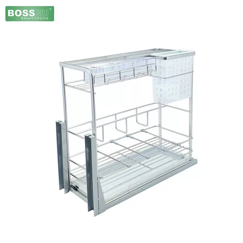 Giá dao thớt Inox 304 nan dẹt BS304.250DS