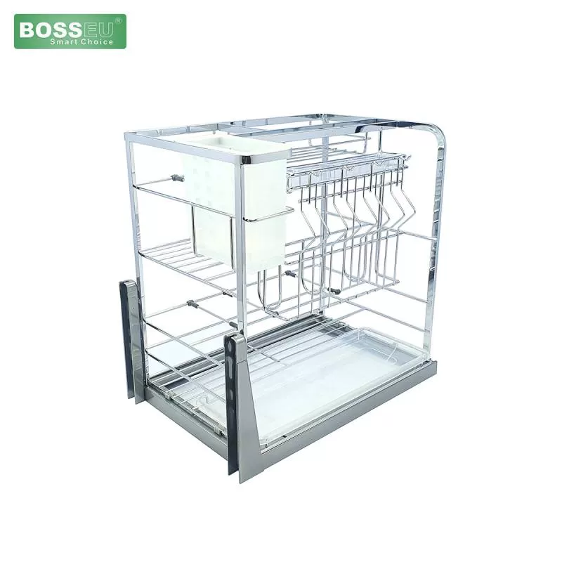 Giá dao thớt Inox 304 nan dẹt BS304.350DS