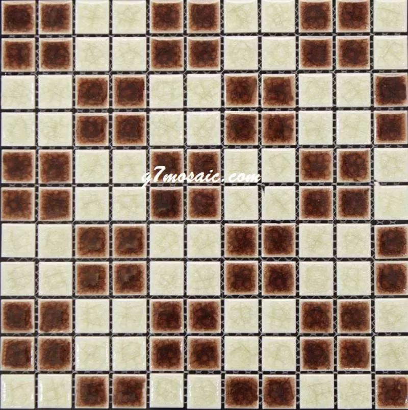 Gạch Mosaic Gốm Sứ Men Rạn G723076 