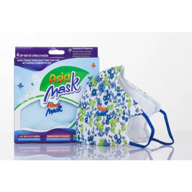 Khẩu trang than hoạt tính AsiaMask