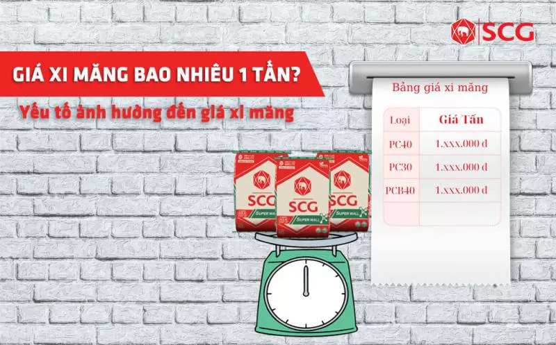 Giá xi măng bao nhiêu tiền 1 tấn? [GIẢI ĐÁP CHI TIẾT]