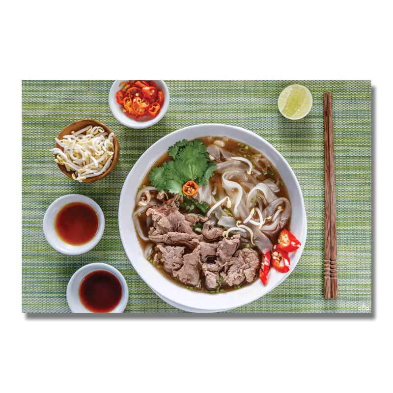 Tranh Canvas Bát Phở Việt Nam 3 (60x90cm) 