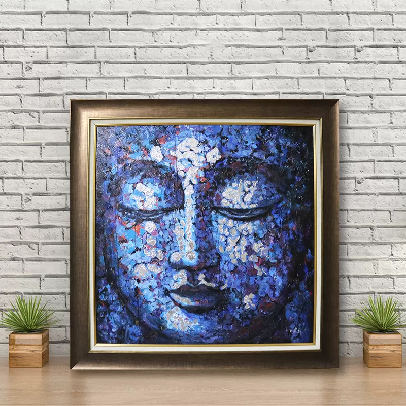 Tranh Sơn Dầu Phật Tâm Nhãn Alila (80x80cm) 