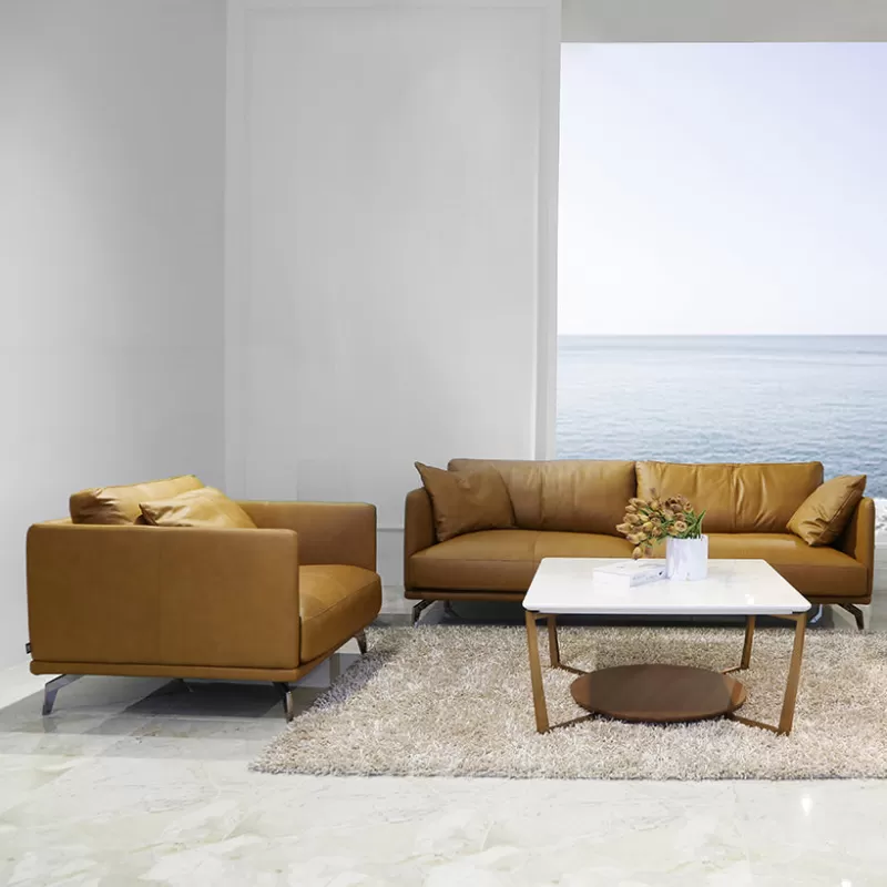Sofa Da Nhật Bản Hamburg SO-950 - Nâng Tầm Nét Đẹp Tối Giản 