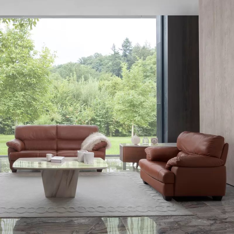 Sofa Da Nhật Austin SO-915 - Đẳng Cấp Và Êm Ái Tuyệt Vời 
