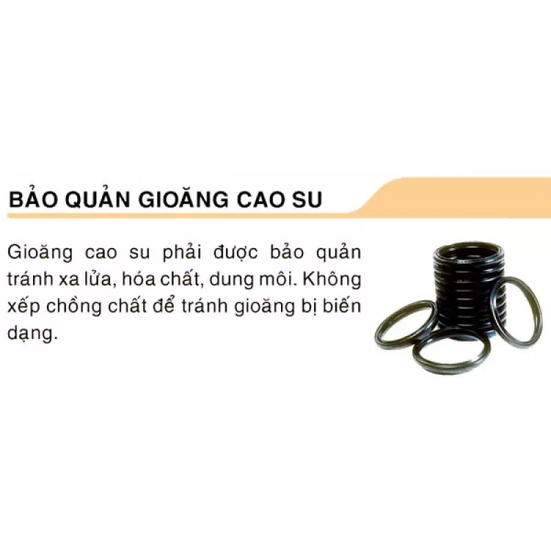 Gioăng Cao Su Nhựa Đệ Nhất