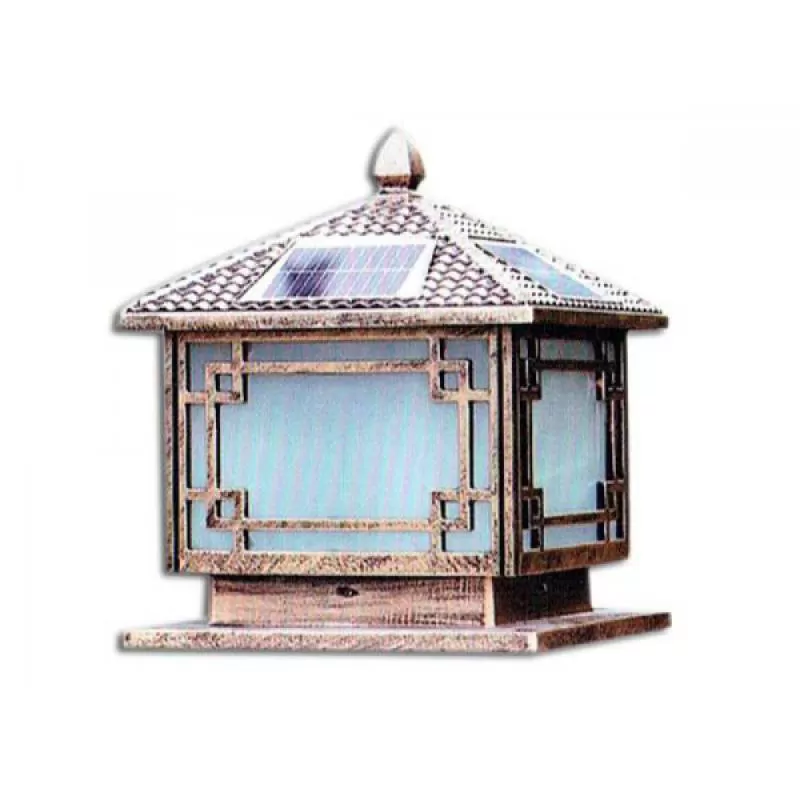 Đèn Trụ Cổng Năng Lượng Mặt Trời Solar 4W Euroto