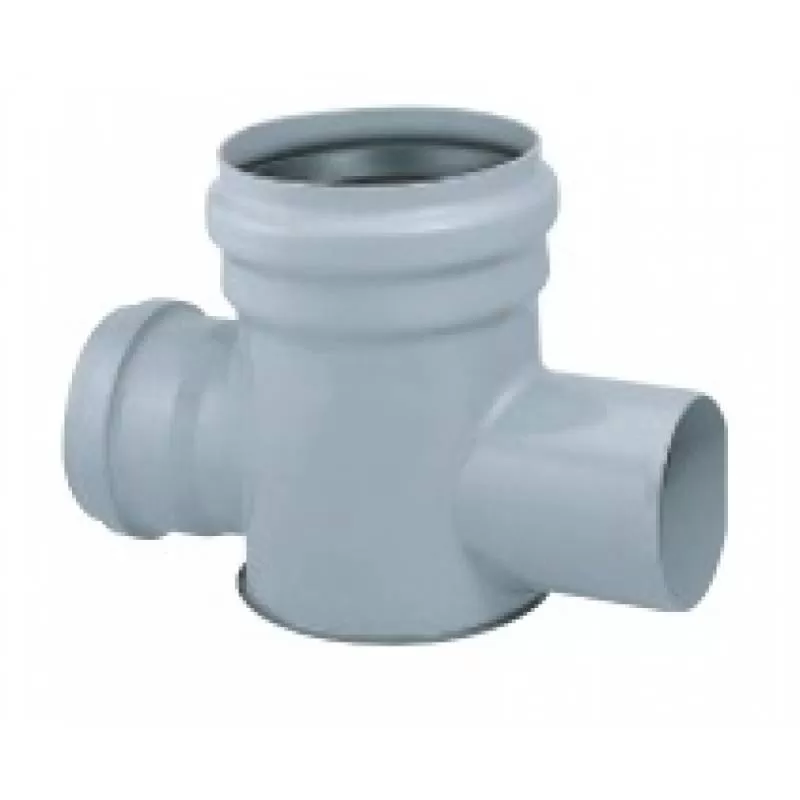 Hố Ga Hai Nhánh Ngang Thẳng - Một Đầu Nong Gioăng