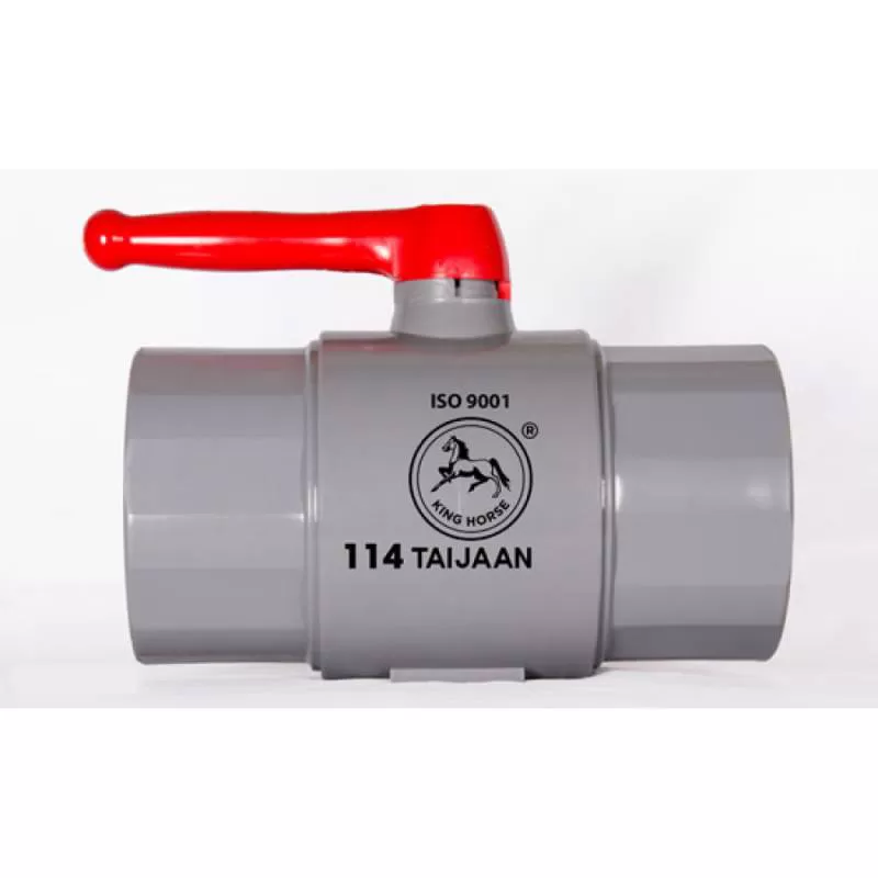 Van Gạt Nước PVC Tay Đỏ Taijaan (Kích thước lớn)