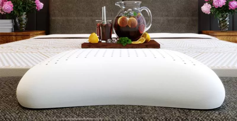 Gối cao su xuất khẩu Princess - Ner (Hình nơ)