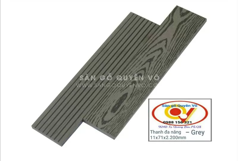 Thanh đa năng ngoài trời - grey- bản 71mm