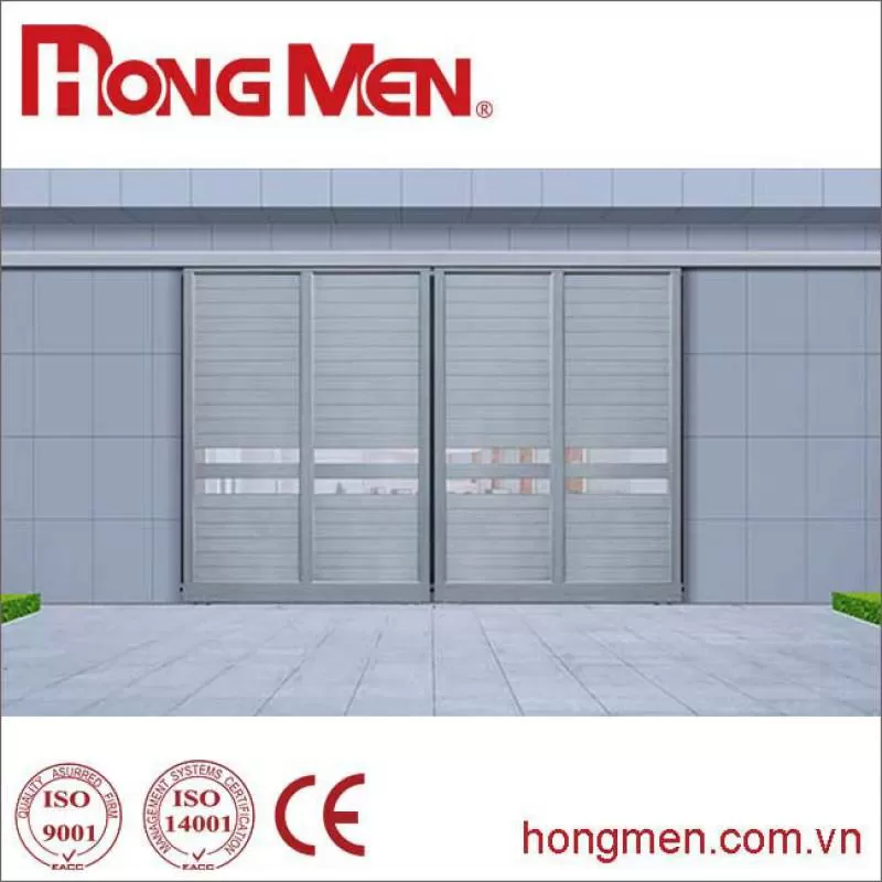 Cửa lùa nhà xưởng HPY-102 | Cửa Nhà Kho HongMen