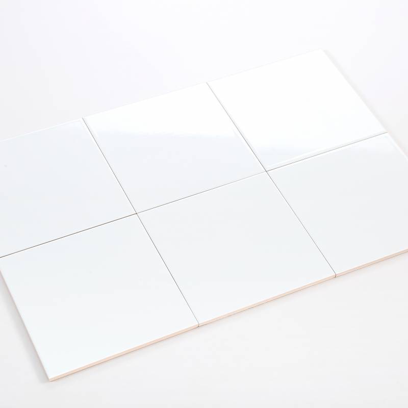 Gạch thẻ trắng bóng phẳng 200*200mm M2200