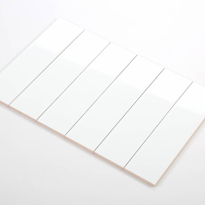 Gạch thẻ trắng bóng phẳng KT 75*300mm M75300ZY