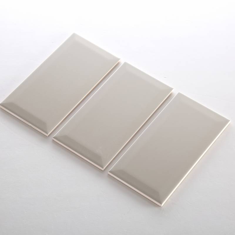 Gạch thẻ màu xám nhạt mờ vát KT 100*200mm M1202XY 