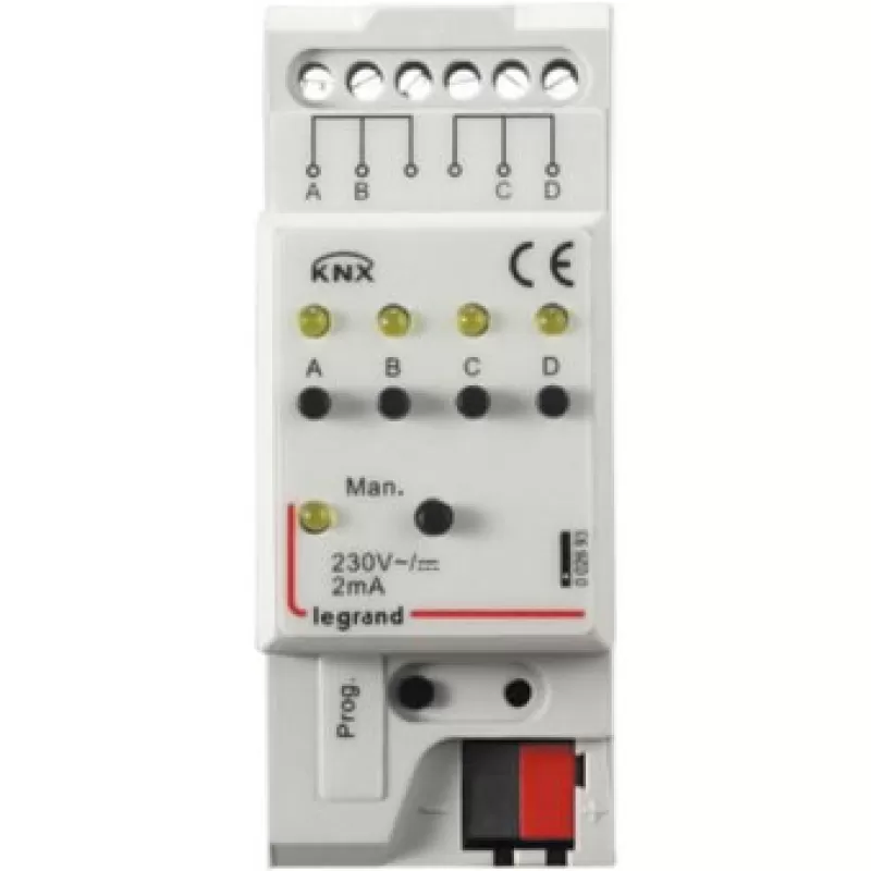 Legrand KNX binary interface 4 channels